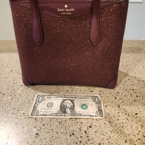 Kate Spade glitter crossbody